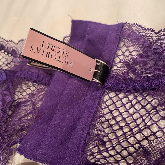 NWT XS/SM Victoria’s Secret lace garter with thigh attachments lingerie sexy fun - Picture 6 of 8